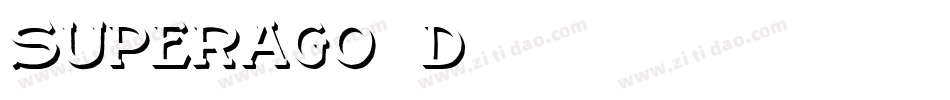 Superago 3D字体转换